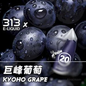 Airscream艾爾斯凱姆電子煙AIRSPOPS 313小煙油-20巨峰葡萄