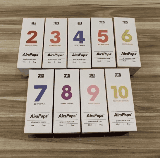 Airscream艾爾斯凱姆電子煙AIRSPOPS 313小煙油-20巨峰葡萄:圖片 7