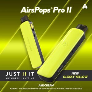 Airscream Airspops Pro II氣泡2代注油主機套裝【黃色】