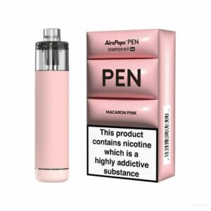 Airscream艾爾斯凱姆AirsPops PEN鉛筆電子煙主機套裝【粉色】